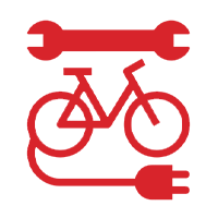 e-bike-service-icon